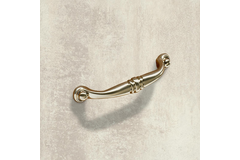Poignée Alberta, entraxe de perçages 96, L 110 mm, B 14 mm, H 28 mm, aspect inox brossé
