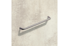Poignée Asopus, entraxe de perçages 480, L 492 mm, H 40 mm, ø 12 mm, Inox brossé