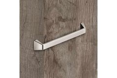 Greep Basilia, boorafstand 192, L 208 mm, B 30 mm, H 30 mm, roestvrij staal finish geborsteld