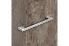 Greep Belluno, boorafstand 224 / 256 mm, L 267 mm, B 9 mm, H 30 mm, roestvrij staal finish geborsteld