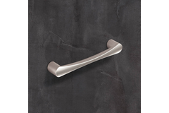 Poignée Bruxella, entraxe de perçages 160, L 180 mm, B 20 mm, H 36 mm, aspect inox brossé