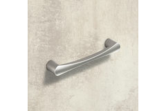 Poignée Bruxella, entraxe de perçages 160, L 180 mm, B 20 mm, H 36 mm, aspect inox brossé