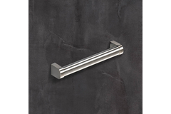 Greep Como, boorafstand 192, L 204 mm, B 26 mm, H 45 mm, Roestvrij staal geborsteld / roestvrij staal finish geborsteld