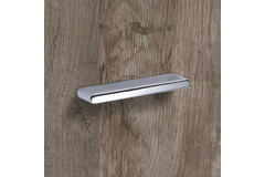 Poignée Fermo, entraxe de perçages 32 / 64 mm, L 74 mm, B 7 mm, H 27 mm, chromé brillant