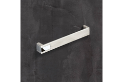 Greep Intra, boorafstand 192, L 204 mm, B 25 mm, H 26 mm, Roestvrij staal finish geborsteld / glans verchroomd
