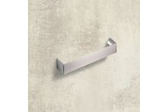 Poignée Nursia, entraxe de perçages 160, L 168 mm, B 24 mm, H 30 mm, aspect inox brossé