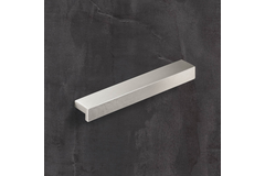 Greep Rovigo, boorafstand 192, L 207 mm, B 16 mm, H 25 mm, roestvrij staal finish geborsteld