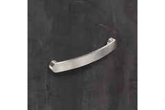 Poignée Salona, entraxe de perçages 160, L 180 mm, B 19 mm, H 27 mm, aspect inox brossé