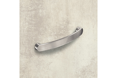 Poignée Salona, entraxe de perçages 160, L 180 mm, B 19 mm, H 27 mm, aspect inox brossé