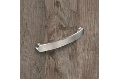Poignée Salona, entraxe de perçages 160, L 180 mm, B 19 mm, H 27 mm, aspect inox brossé