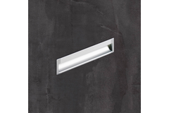 Poignée d'insertion Spira, L 2000 mm, B 43 mm, H 17.5 mm, Aluminium anodisé