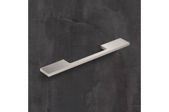 Greep Velitra, boorafstand 260 / 320 mm, L 372 mm, B 7 mm, H 34 mm, roestvrij staal finish geborsteld