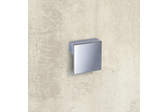 Poignée Venusia, entraxe de perçages 32, L 60 mm, B 60 mm, H 21 mm, chromé brillant