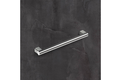 Poignée Vieste, entraxe de perçages 160, L 184 mm, H 30 mm, ø 12 mm, aspect inox brossé