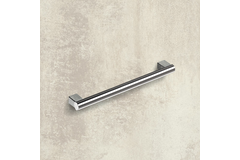 Poignée Vieste, entraxe de perçages 160, L 184 mm, H 30 mm, ø 12 mm, aspect inox brossé