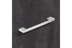 Poignée Belluno, entraxe de perçages 224 / 256 mm, L 267 mm, B 9 mm, H 30 mm, Chromé mat