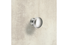 Knop Cirpi, H 27 mm, ø 30 mm, Mat verchroomd