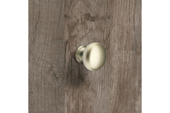 Knop Cirpi, H 27 mm, ø 30 mm, Mat vernikkeld