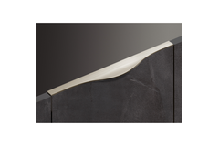 Greeplijst Codania, L 395 mm, roestvrij staal finish geborsteld