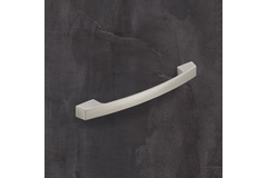 Poignée Fectio, entraxe de perçages 160, L 210 mm, B 15 mm, H 29 mm, aspect inox brossé