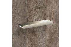 Poignée Fermo, entraxe de perçages 32 / 64 mm, L 74 mm, B 7 mm, H 27 mm, aspect inox brossé