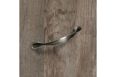 Greep Haida, boorafstand 96, L 126 mm, B 13 mm, H 22 mm, roestvrij staal finish geborsteld