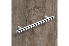 Poignée barre Hale, entraxe de perçages 288, L 348 mm, H 35 mm, ø 12 mm, chromé brillant