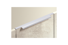 Greeplijst Lamezia, L 445 mm, B 39 mm, Aluminium geëloxeerd