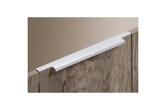 Greeplijst Lamezia, L 445 mm, B 39 mm, Aluminium geëloxeerd