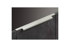 Poignée profil Lamezia, L 295 mm, B 39 mm, aspect inox brossé