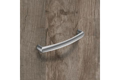 Poignée Matilo, entraxe de perçages 128, L 138 mm, B 13 mm, H 30 mm, Chromé mat