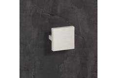 Greep Messana, boorafstand 32, L 42 mm, B 42 mm, H 25 mm, roestvrij staal finish geborsteld