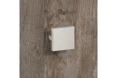 Greep Messana, boorafstand 32, L 42 mm, B 42 mm, H 25 mm, roestvrij staal finish geborsteld