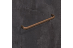 Poignée Naila, entraxe de perçages 96, L 103 mm, B 12 mm, H 26 mm, brun métal brossé