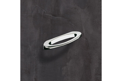 Poignée Neapolis, entraxe de perçages 96, L 148 mm, B 15 mm, H 41 mm, chromé brillant