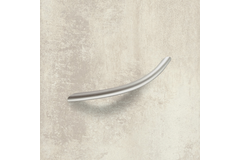 Greep Nicia, boorafstand 128, L 148 mm, H 30 mm, ø 10 mm, Mat vernikkeld