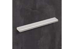 Poignée profil Stabia, entraxe de perçages 128, L 140 mm, B 8 mm, H 20 mm, Aluminium anodisé