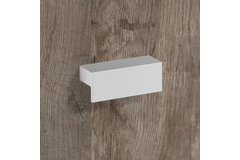 Poignée Trani, entraxe de perçages 128, L 148 mm, B 26 mm, H 16 mm, Aluminium anodisé