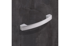 Poignée Vantania, entraxe de perçages 128, L 144 mm, B 14 mm, H 27 mm, Chromé mat