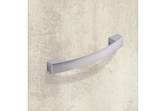 Poignée Vantania, entraxe de perçages 128, L 144 mm, B 14 mm, H 27 mm, Chromé mat