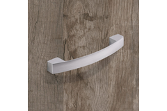 Poignée Vantania, entraxe de perçages 128, L 144 mm, B 14 mm, H 27 mm, Chromé mat