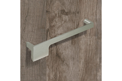 Poignée Zenga à droite, entraxe de perçages 192, L 201 mm, B 36 mm, H 30 mm, aspect inox brossé