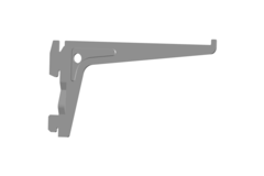 Support simple element gris 150mm 