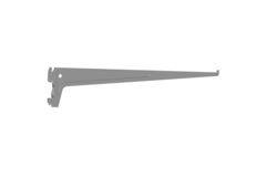 Support simple element gris 400mm 