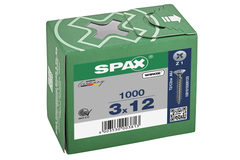 Houtschroef SPAX-S PK Pozidrive met verzonken kop 3 x 12