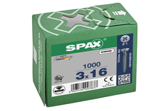 Houtschroef SPAX-S PK Pozidrive met verzonken kop 3 x 16