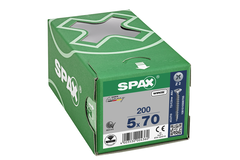 Vis à bois SPAX-S TP Pozidrive avec tête fraisée 5 x 70
