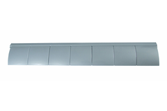 Flap kabelgeleiding horizontaal alu 650mm/7 el.