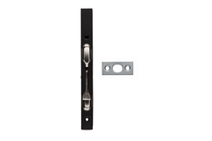 Verrou a levier pour porte noir 