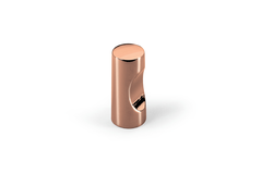Knop Almus, H 23 mm, ø 12 mm, Koperkleurig glans